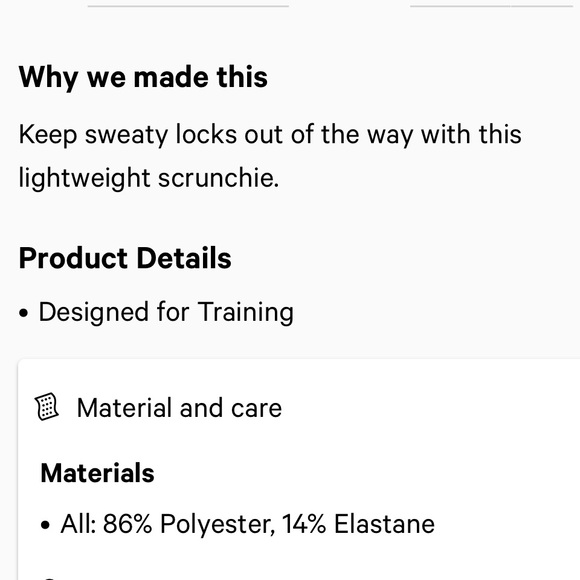 NWT LULULEMON Light Locks Scrunchie - Picture 16 of 16